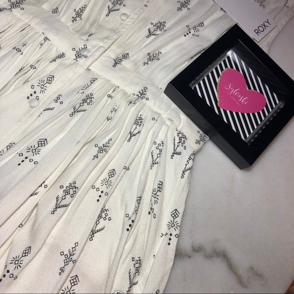 🔥Roxy Apache Nature Maxi Button Front Dress NWT - Picture 6 of 8